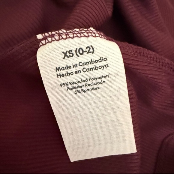 No Boundaries Dark Cherry Long Sleeve Dress - Picture 7 of 7